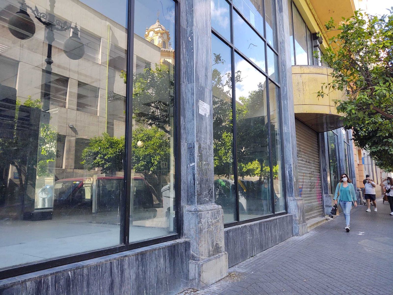 Edificio en el que se ubicará el supermercado Aldi en Claudio Marcelo