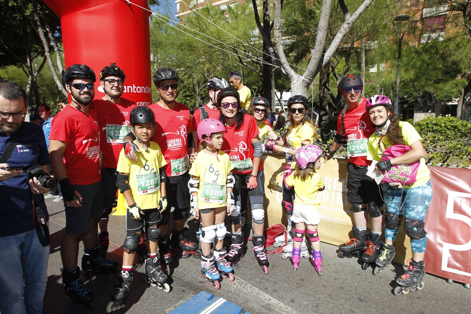Fotogalería carrera atletismo popular enfermedades poco frecuentes. La Salle Almería
