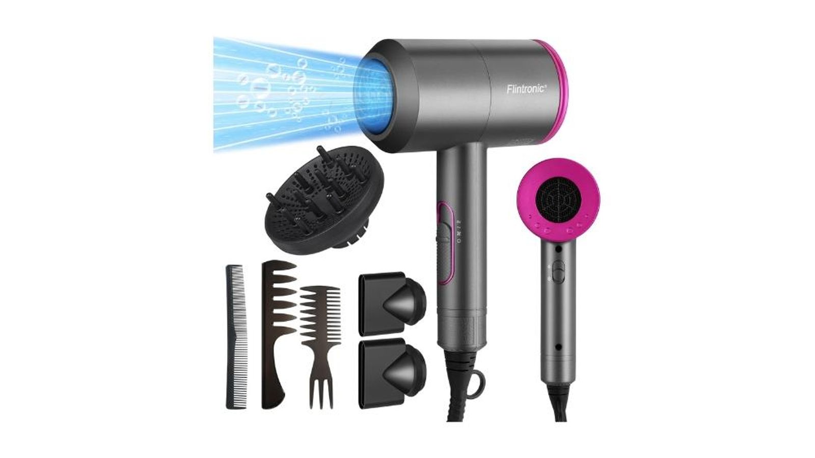 Secador de pelo iónico Flintronic