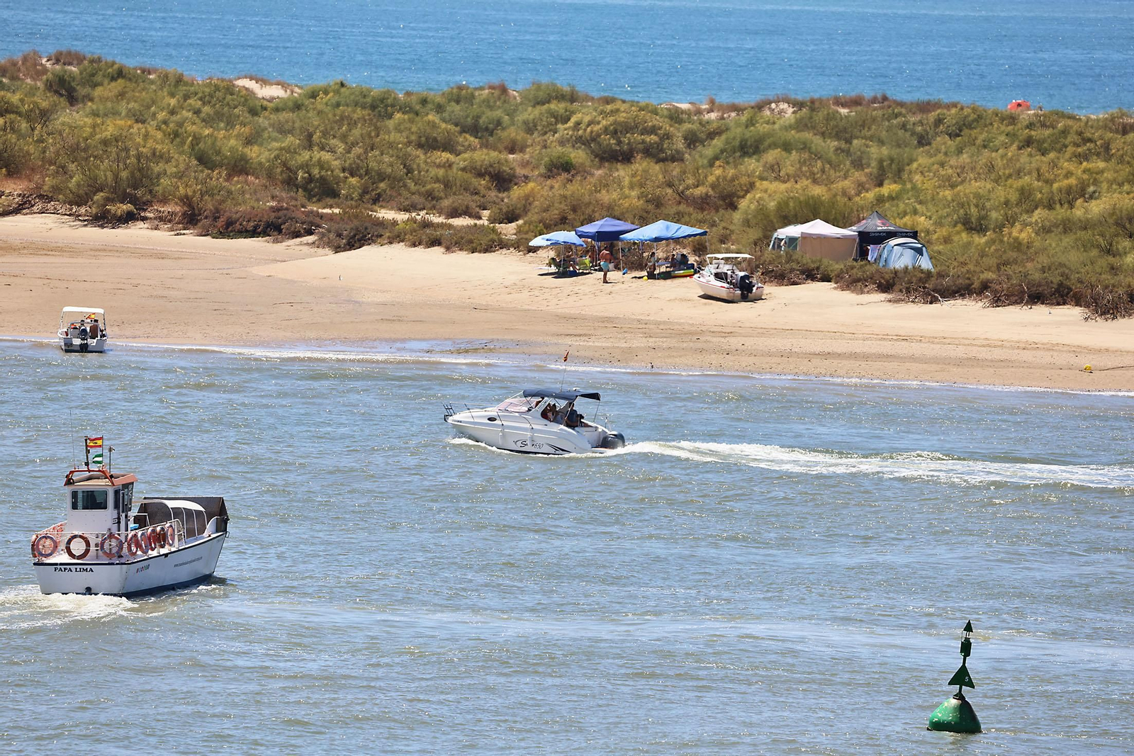 Las espectaculares vistas de la Flecha del Rompido desde el mirador de Nuevo Portil