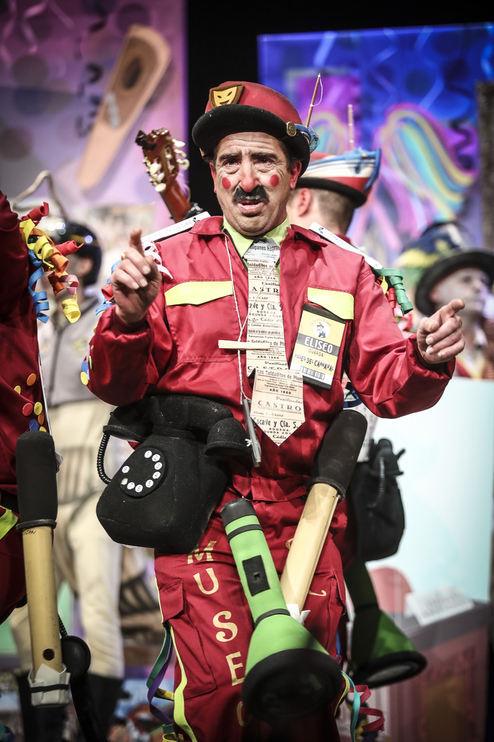 Chirigota Una noche en el museo