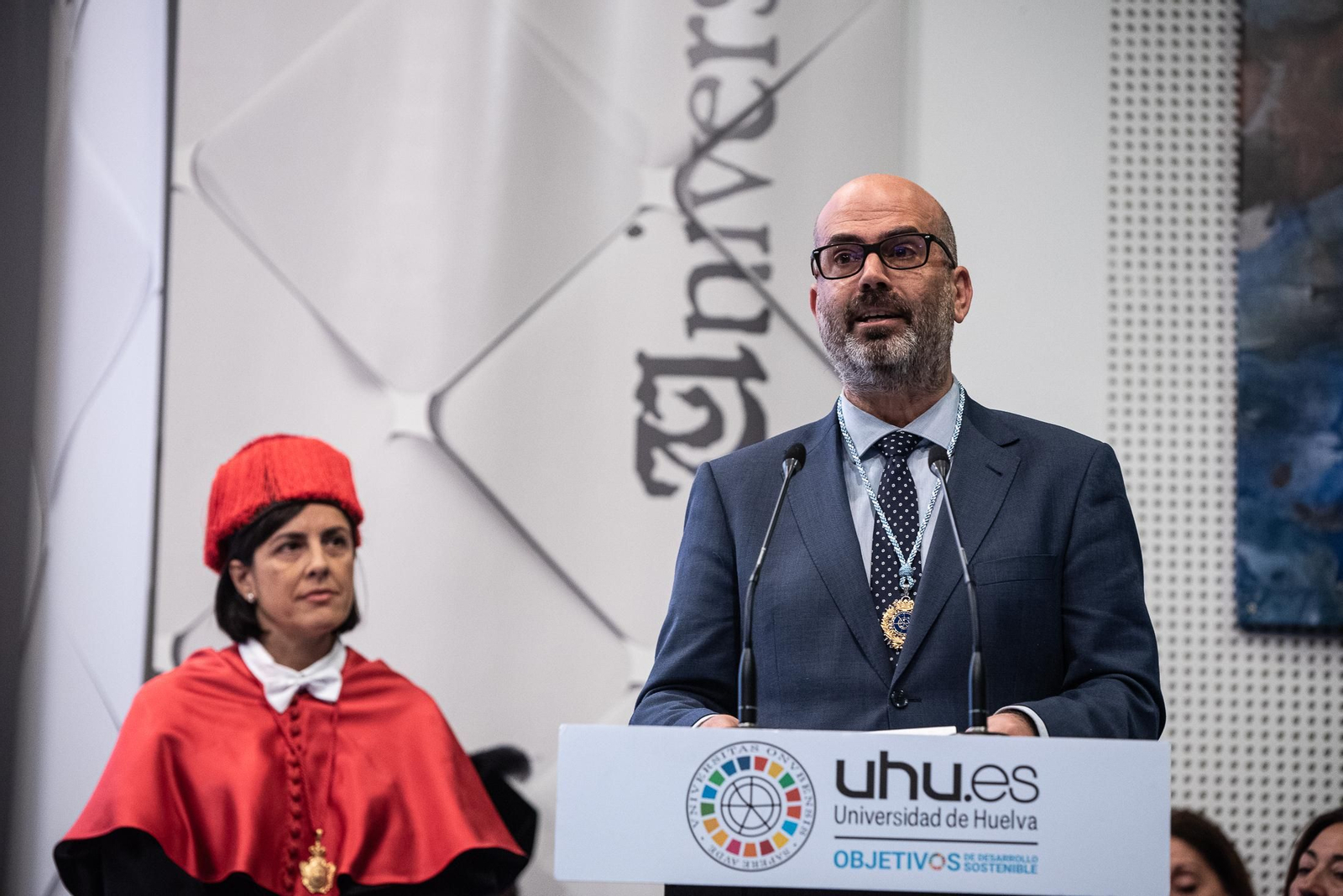 Celebración del Día de la Universidad de Huelva, en imágenes
