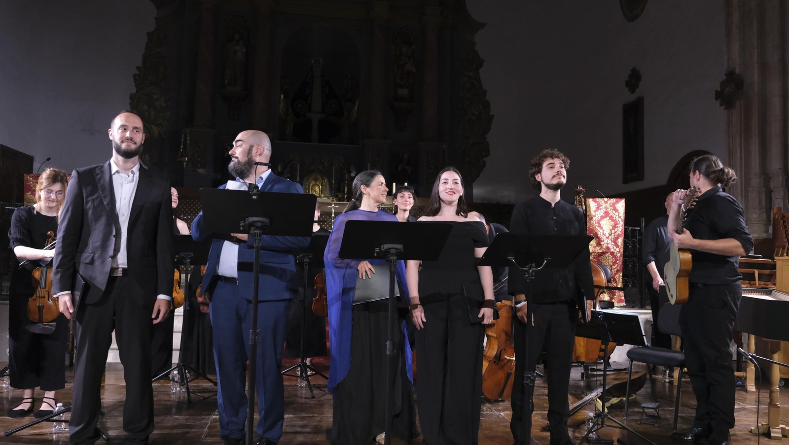 Concierto de Collegium Musicum Madrid, en el Festival de Vélez Blanco, en imágenes
