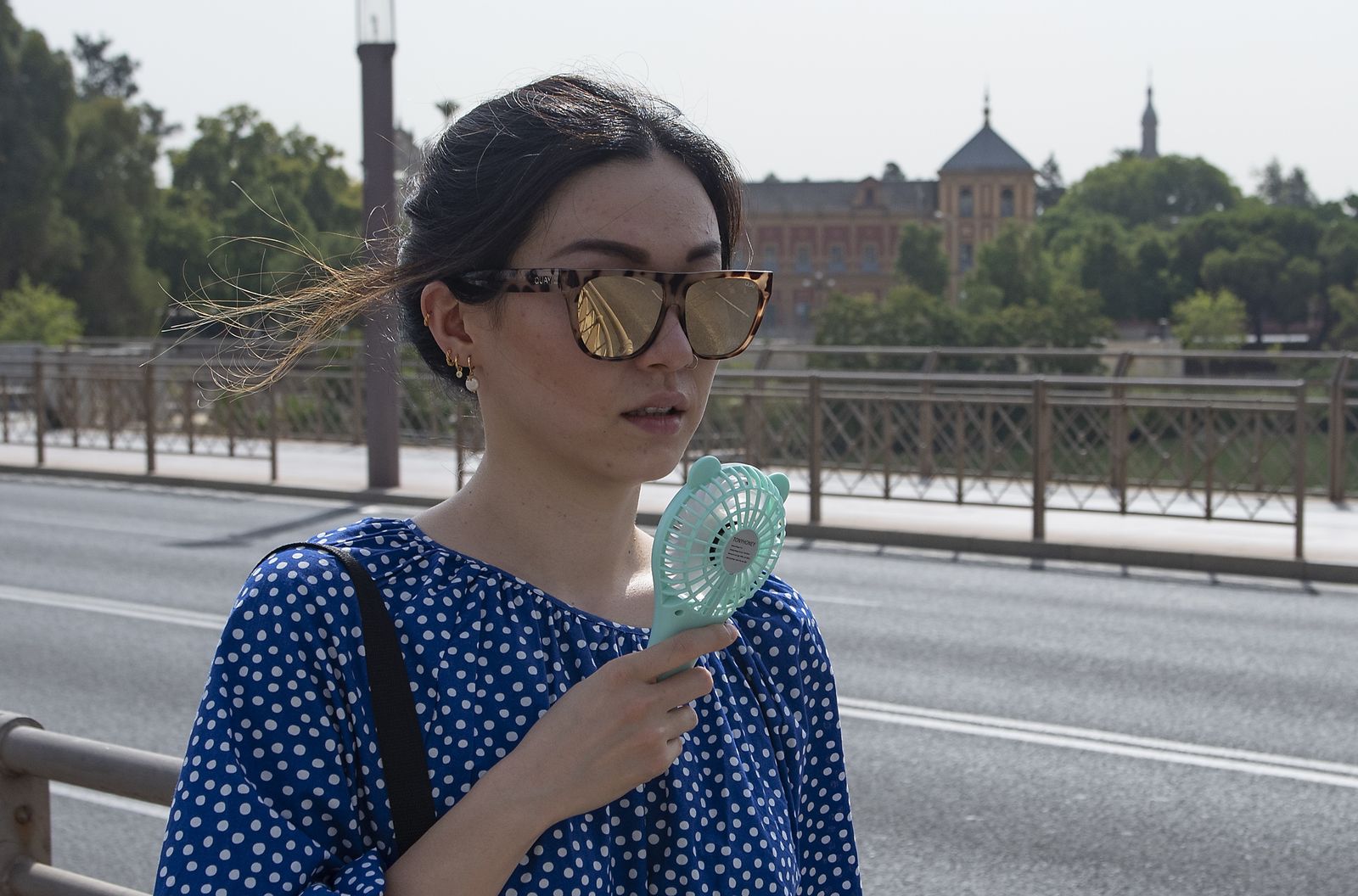 Primera jornada de calor en Sevilla