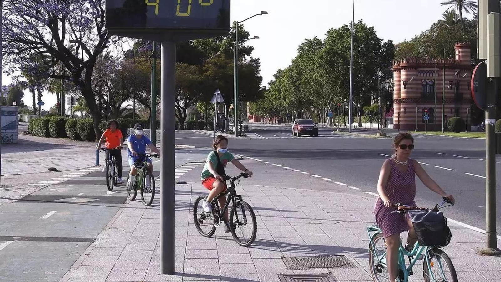 Regresan las alertas por altas temperaturas a Sevilla