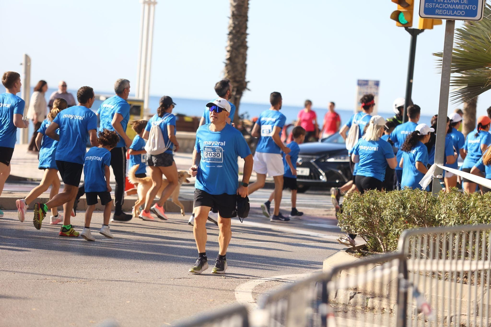 Las mejores fotos de la I Carrera Solidaria Mayoral de Málaga