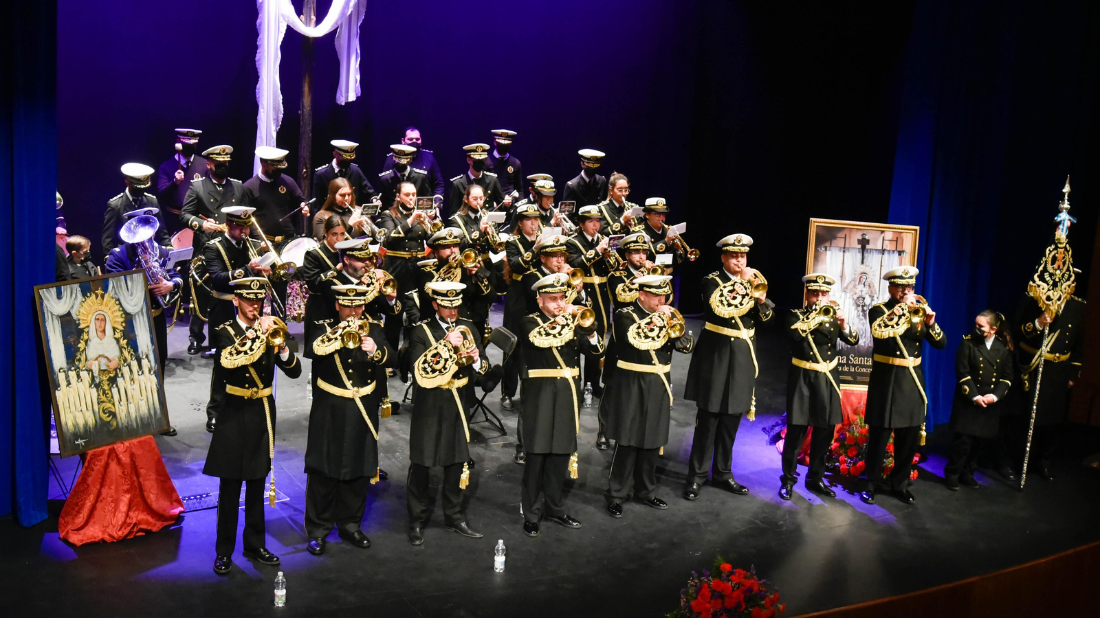 Las fotos de la presentación del cartel de la Semana Santa 2022 de La Línea