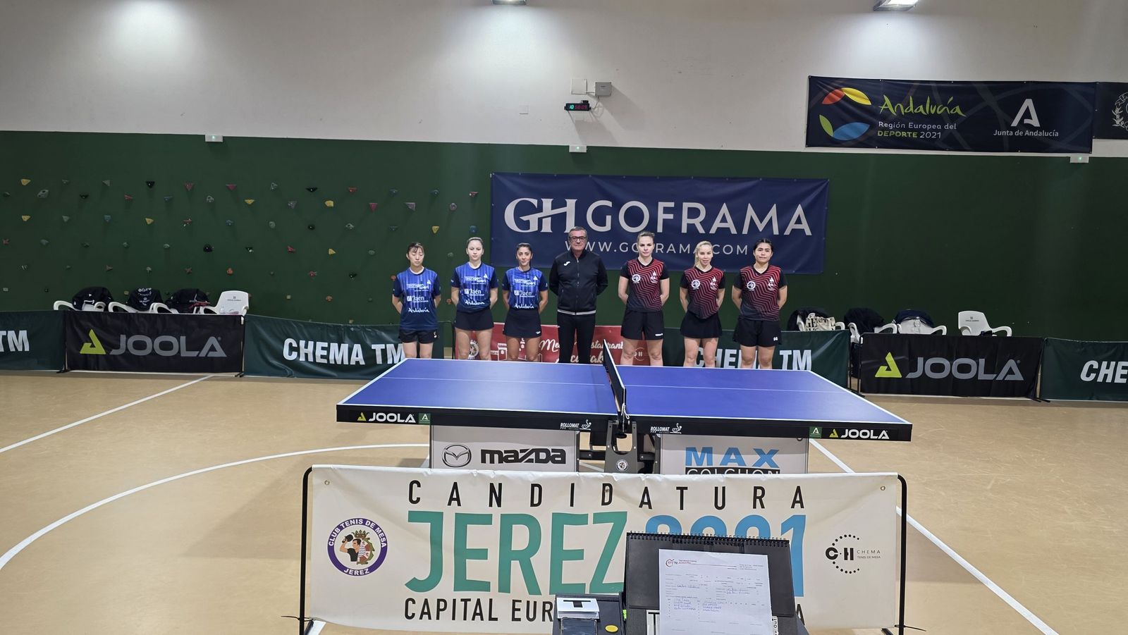 Una imagen de uno de los partidos de este fin de semana.