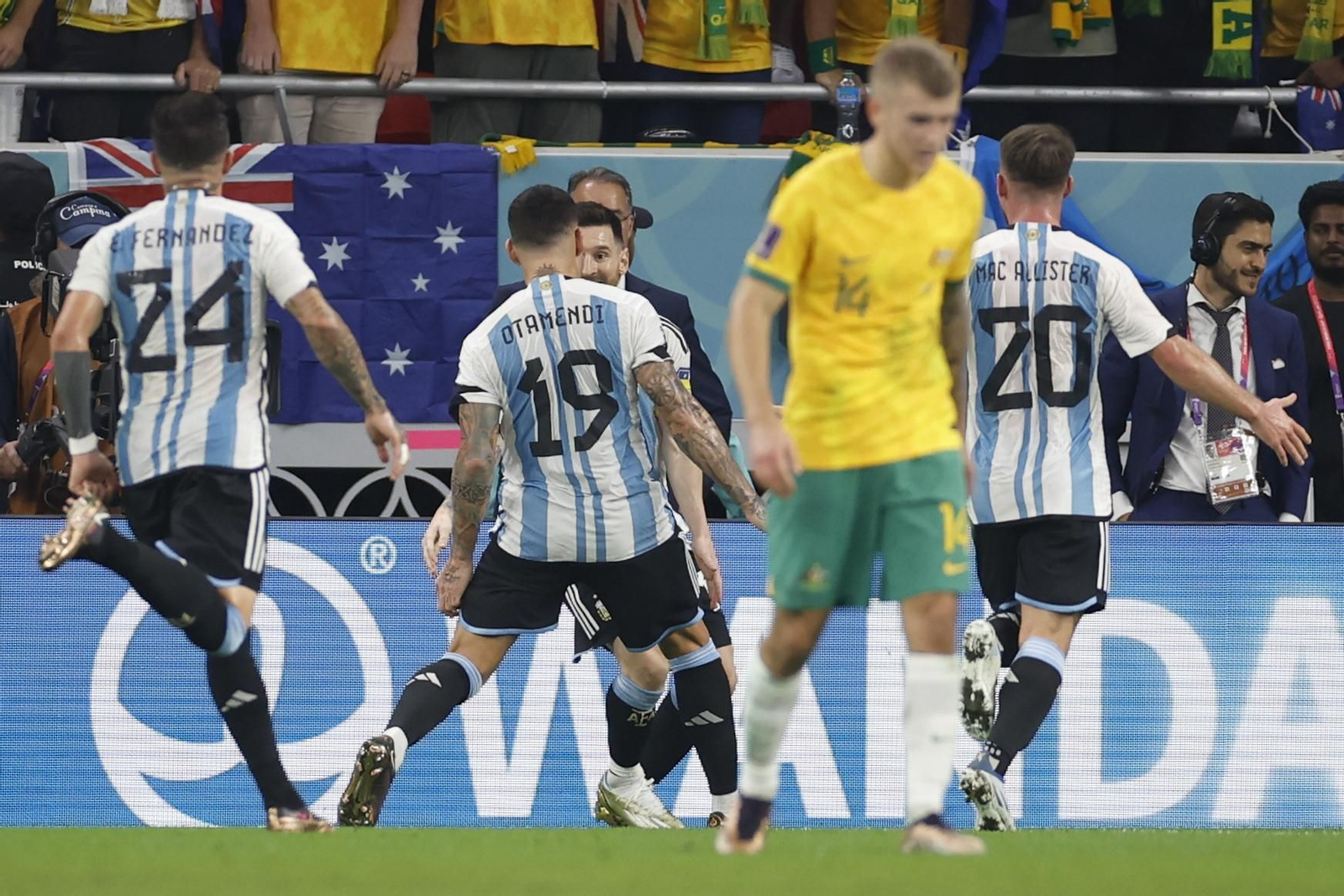 Las fotos del Argentina - Australia