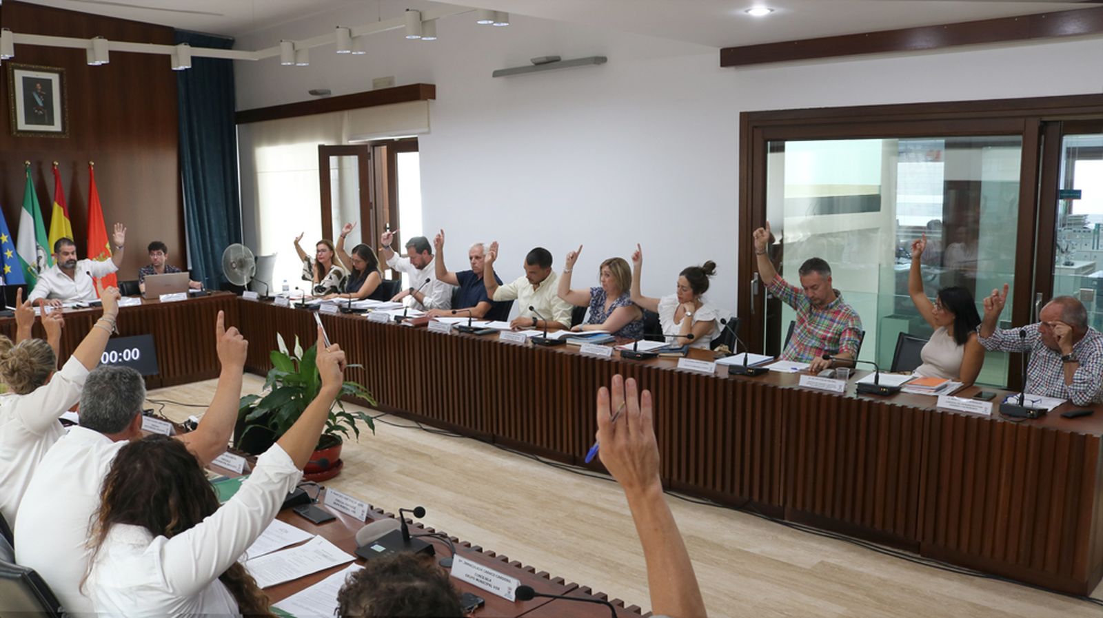Imágen del Pleno del Ayuntamiento de Cartaya