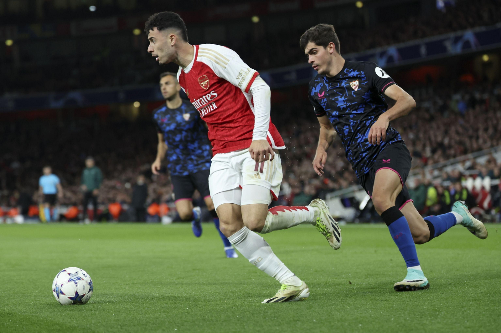 Las fotos del Arsenal-Sevilla de Champions