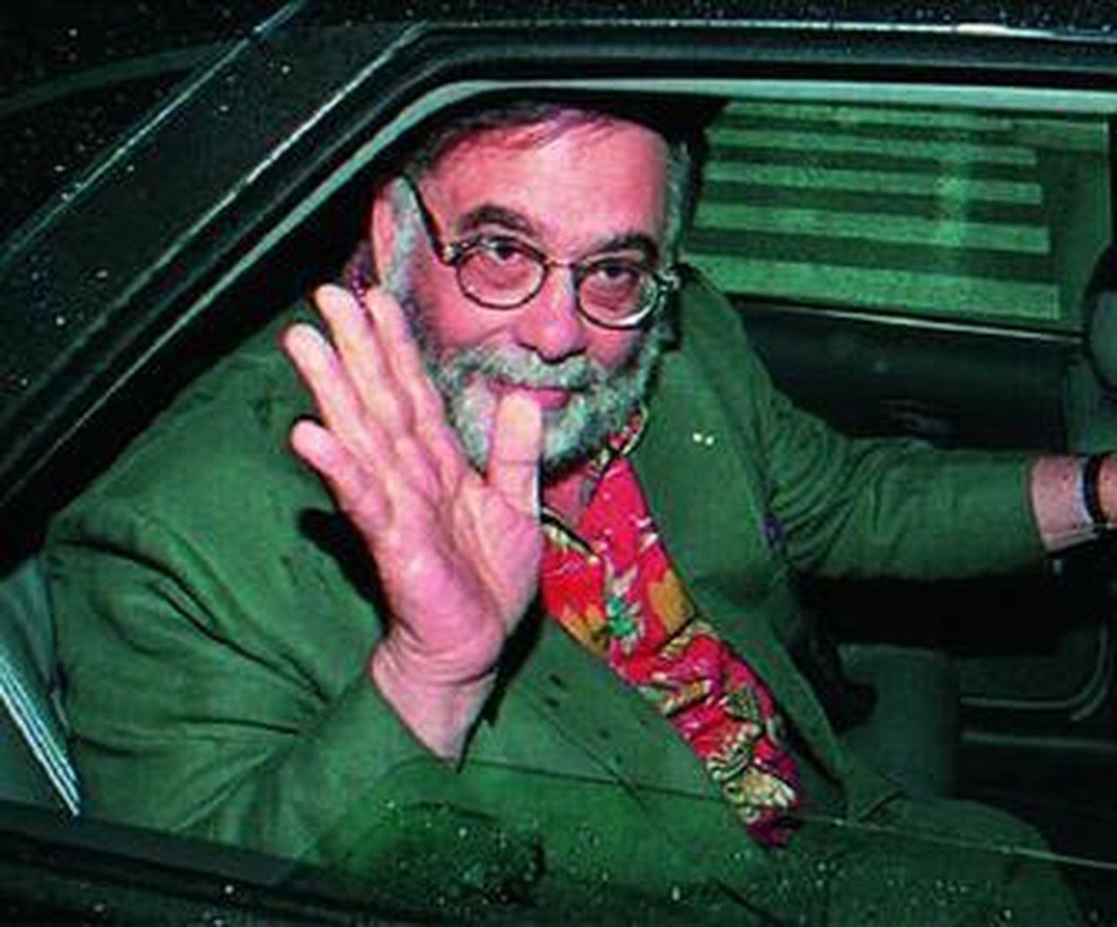 Francis Coppola saluda en una de sus últimas apariciones en el festival de Cannes