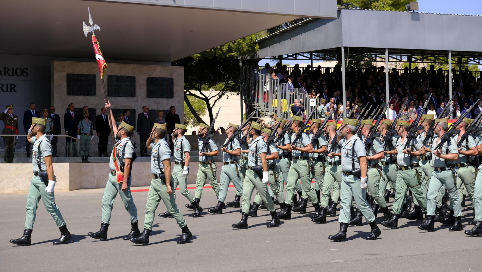 Jornada de puertas abiertas de La Legión Española en Viator