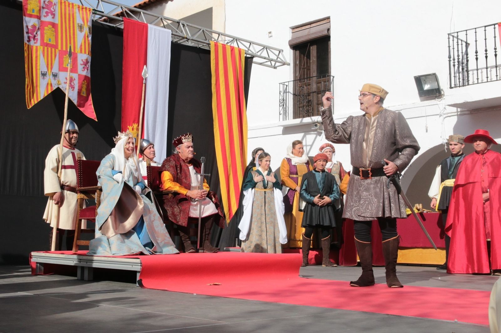 Los Reyes Católicos vuelven a Fiñana con la VIII Recreación Histórica