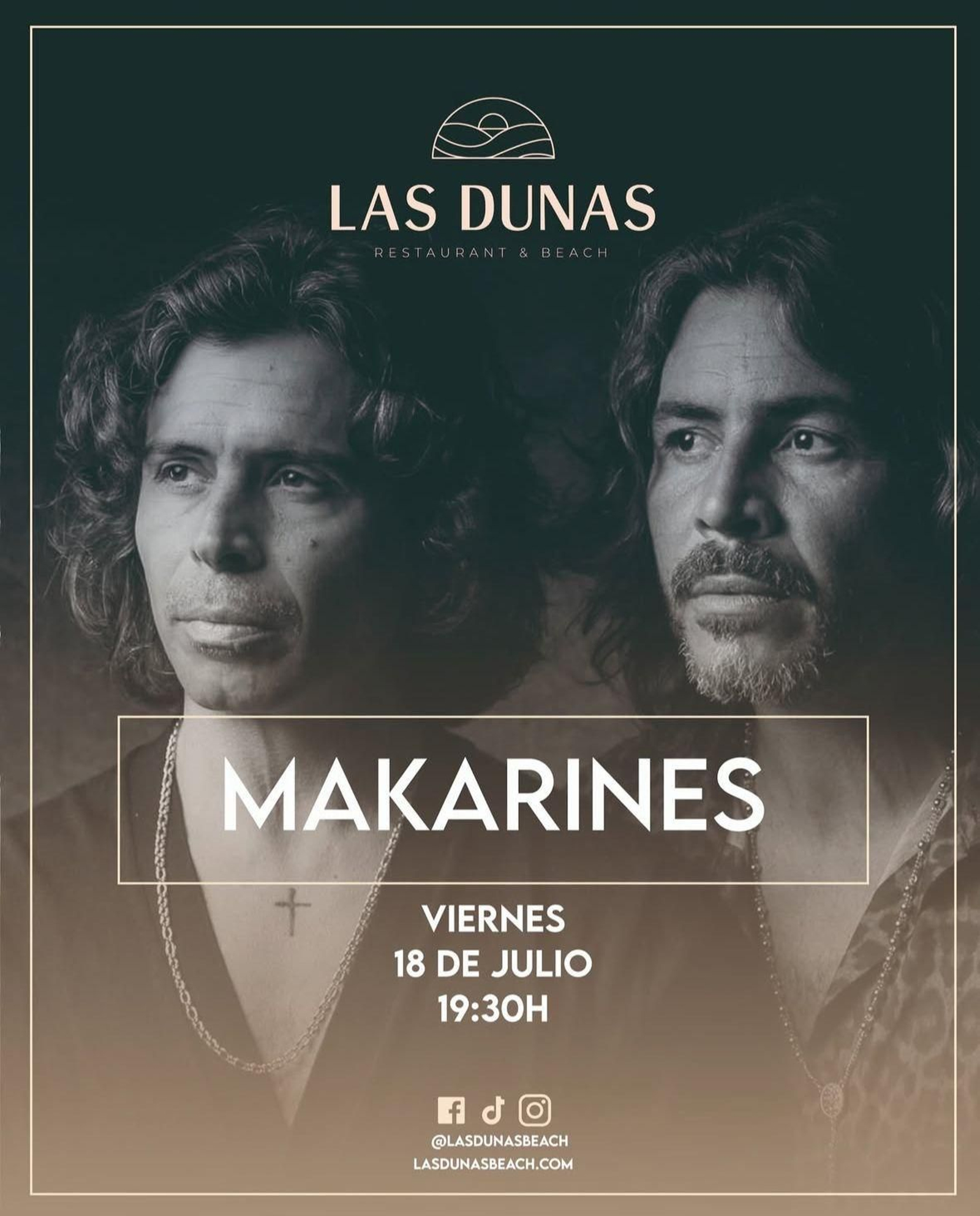 Makarines, en Las Dunas Beach, Rota.