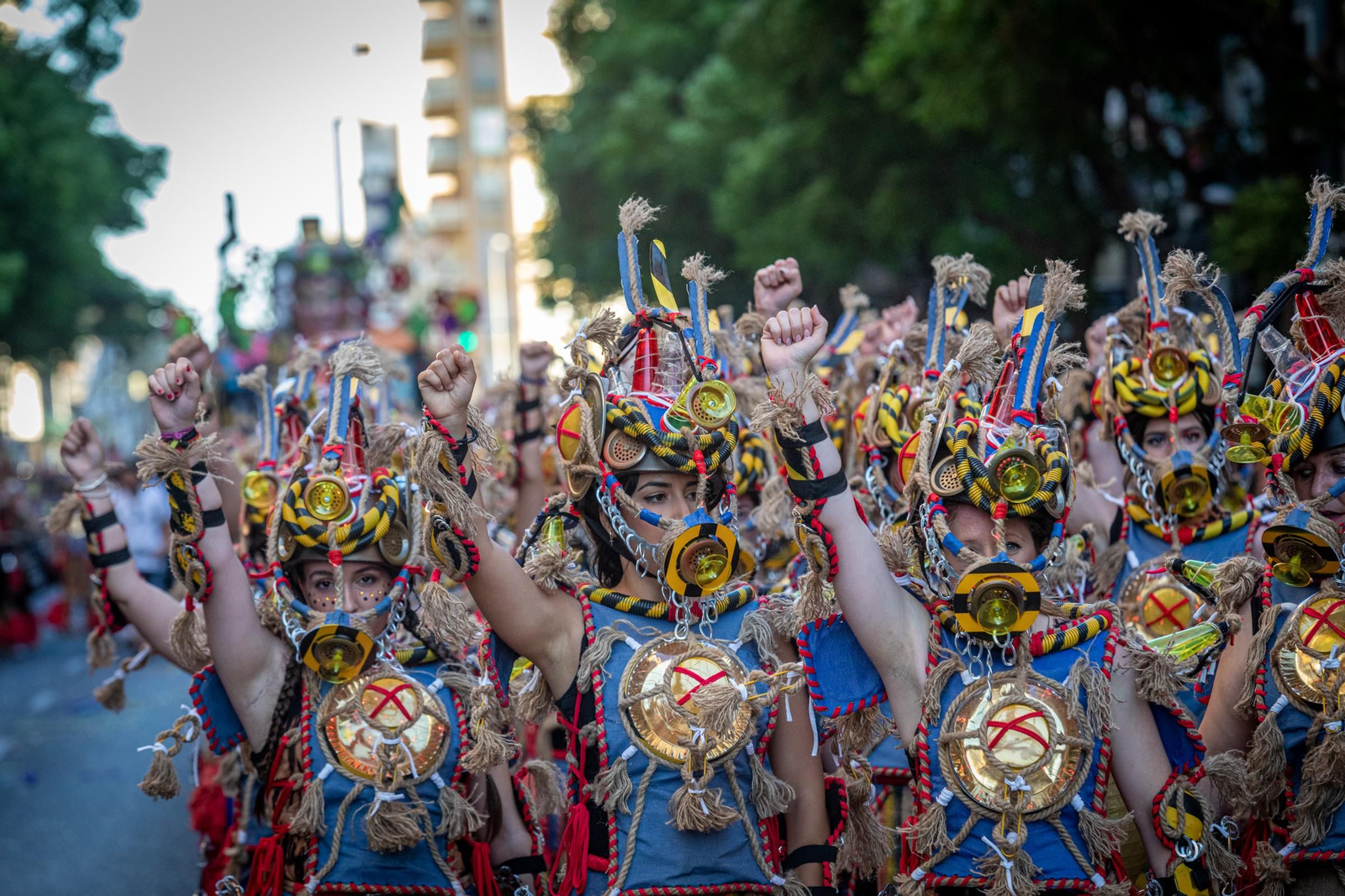 La cabalgata del Carnaval de Cádiz 2022, en imágenes