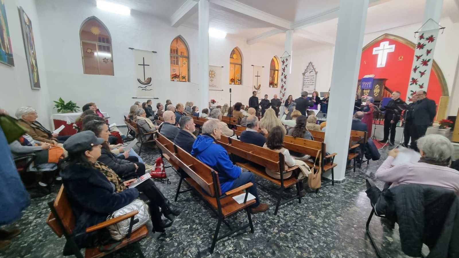 Concierto de Navidad en la iglesia protesta de El Buen Pastor, en San Fernando