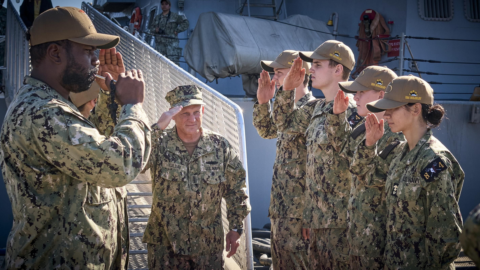 El destructor USS Bulkeley ya está en la Base Naval de Rota.