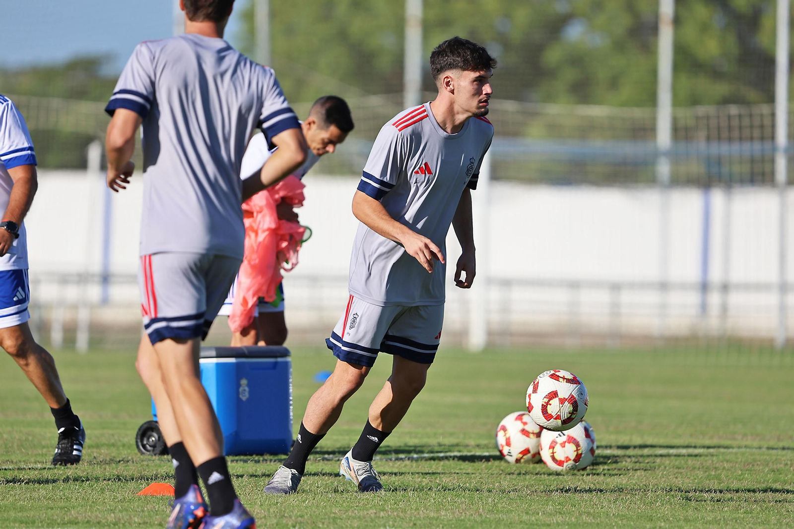 Las imágenes del primer entrenamiento del del Recreativo de Huelva