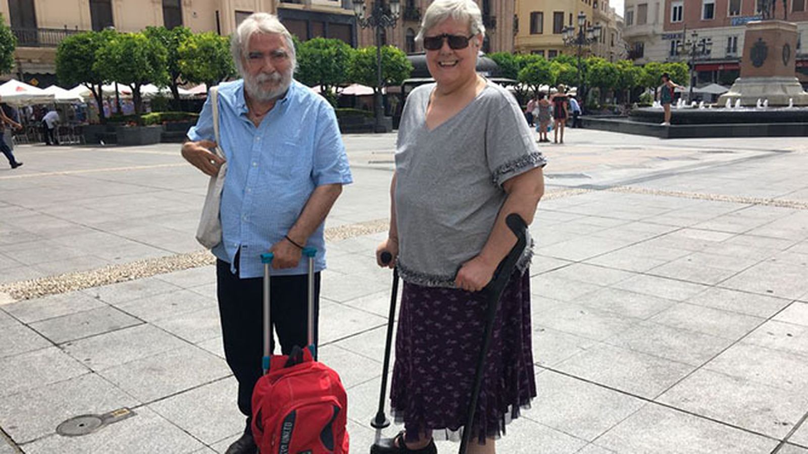 Rafael Aguilera e Isabel Jurado.