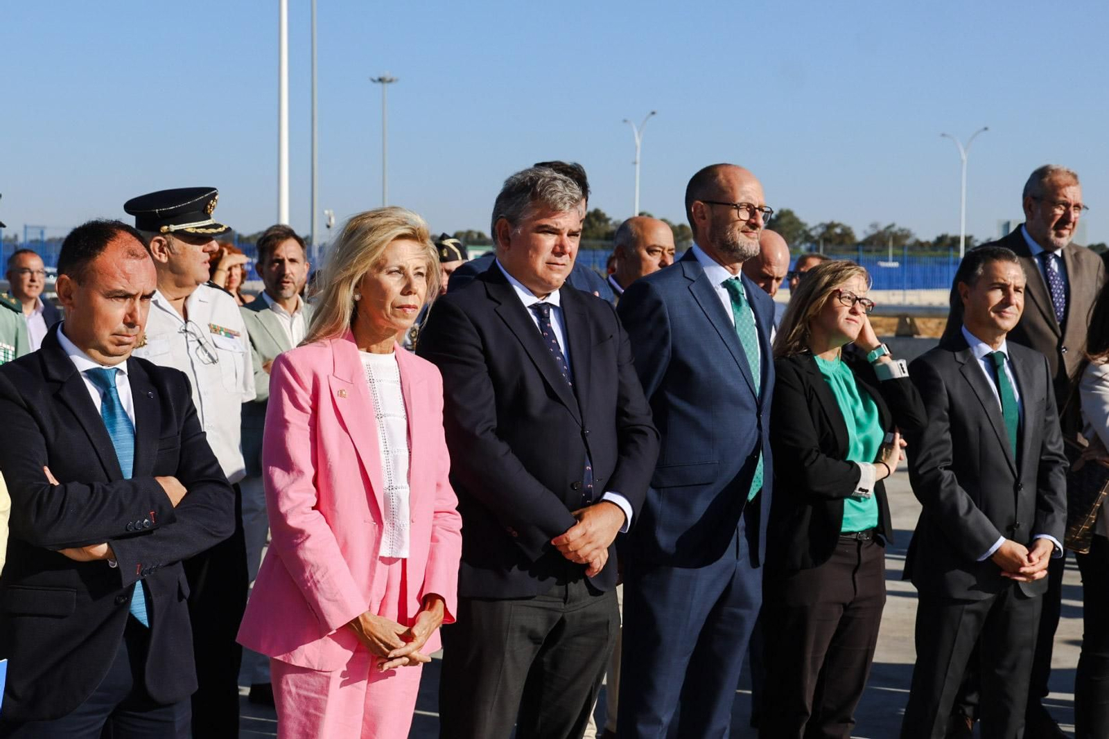 Imágenes de la inauguración de la doble rampa Ro-ro del Muelle Sur del Puerto de Huelva
