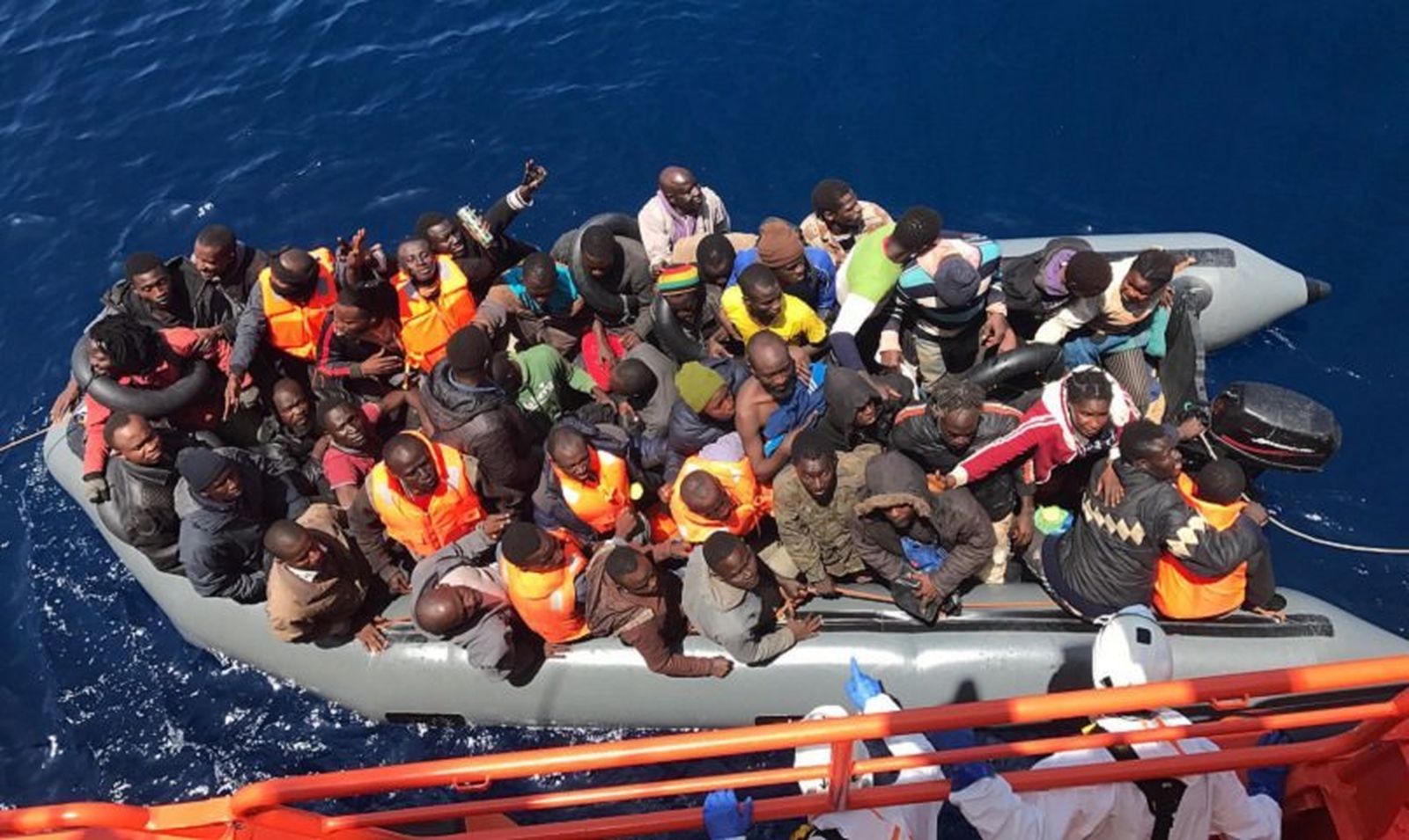 Un rescate reciente del Guardamar Polimnia