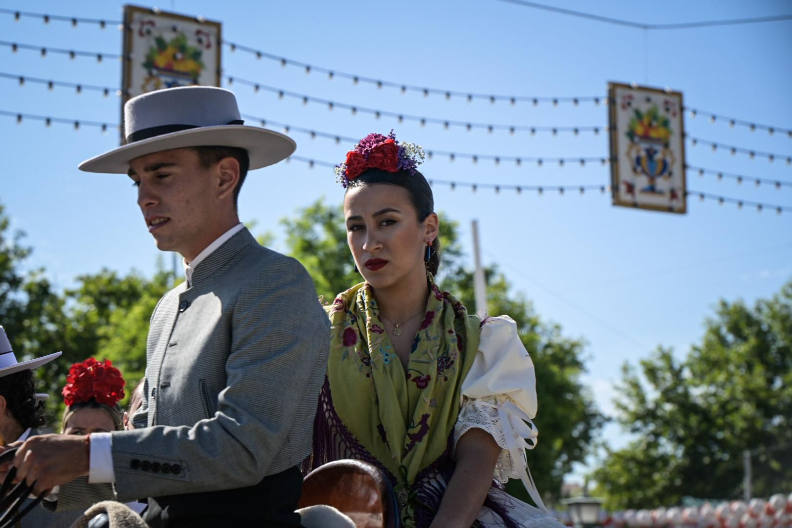 Ambiente de feria en el Real
