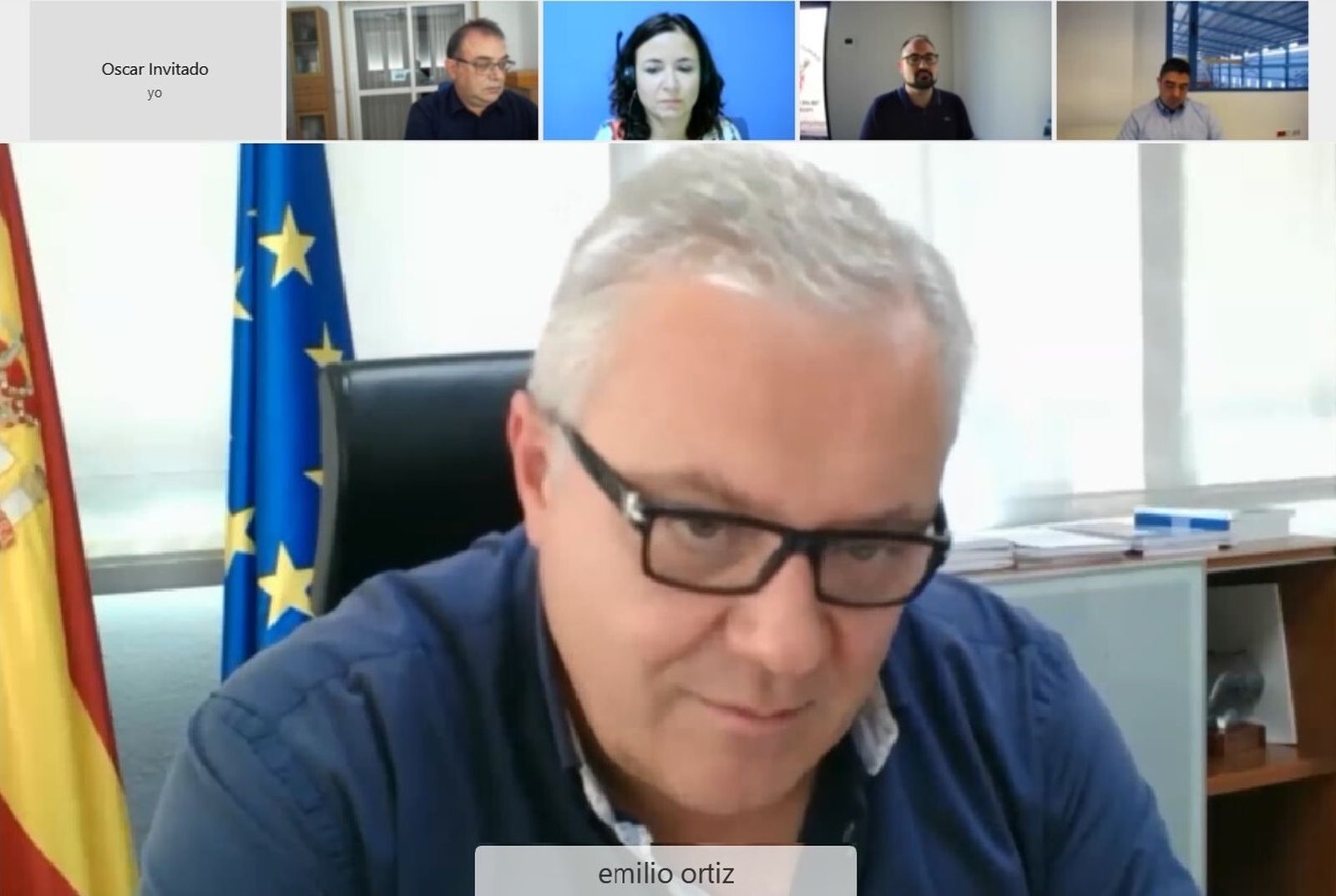 El delegado, Emilio Ortiz, ha inaugurado la jornada.