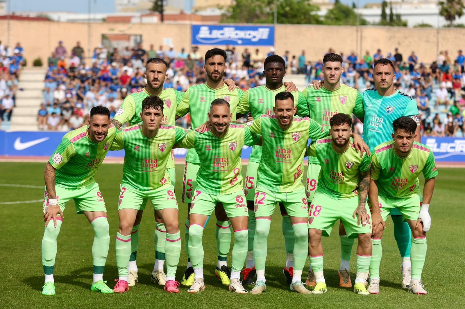 El San Fernando - Málaga CF, en fotos