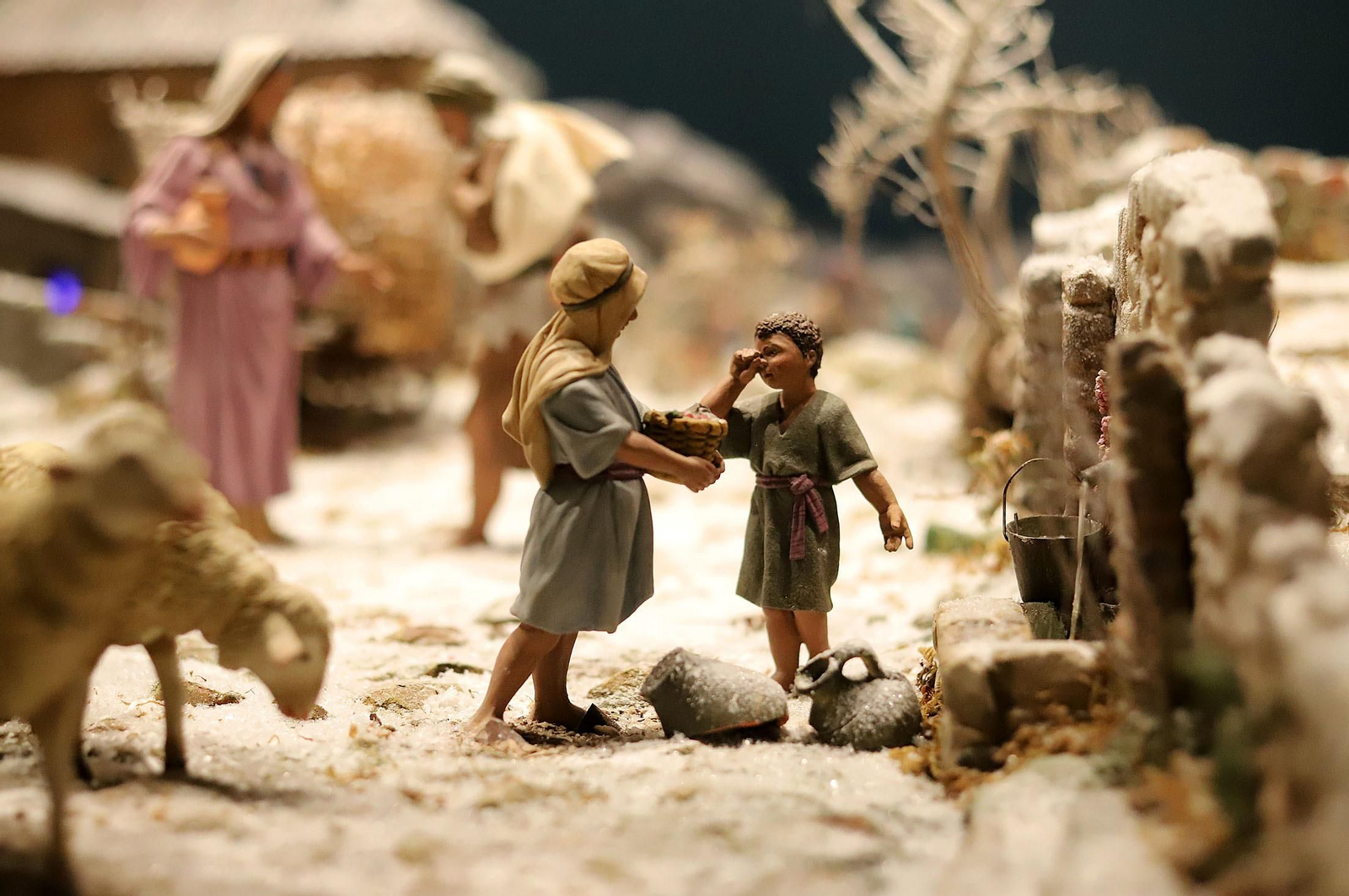 Belén de la Fundación Cajasol, en imágenes