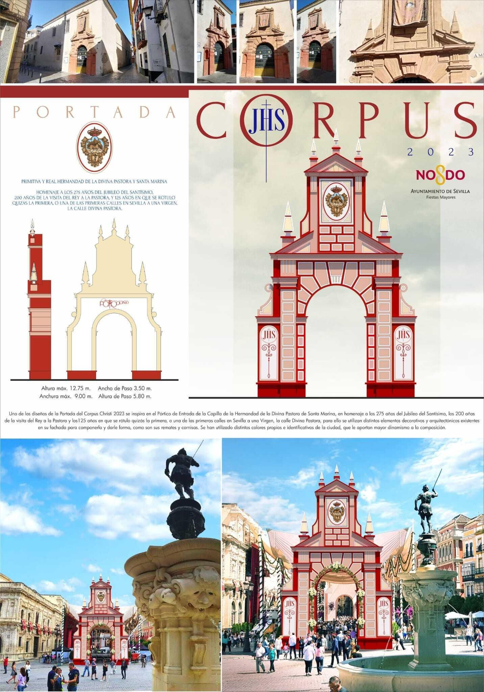 Portada Corpus Pastora de Santa Marina