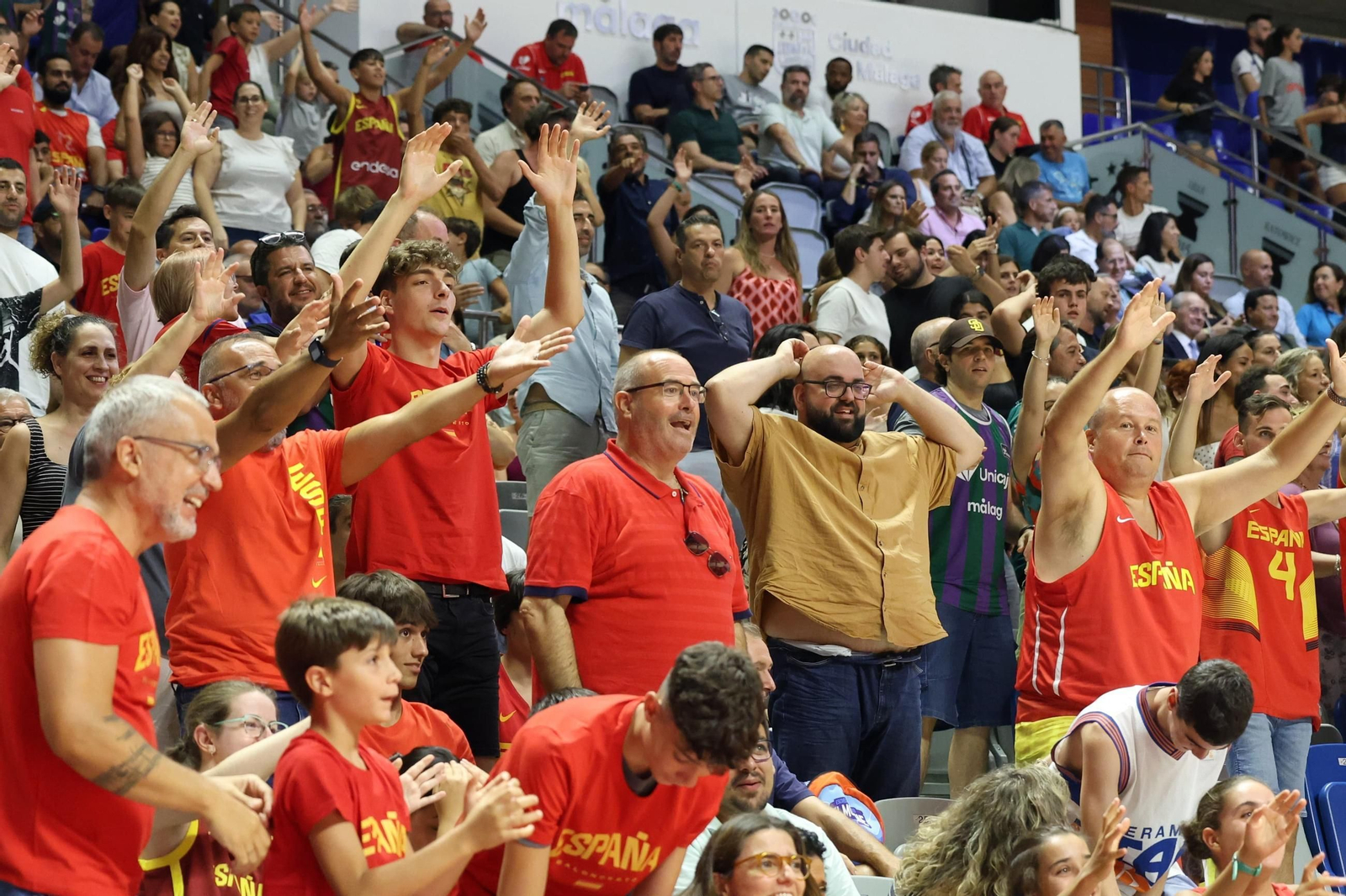 España-Portugal, preparación del Eurobásket en Málaga, en fotos