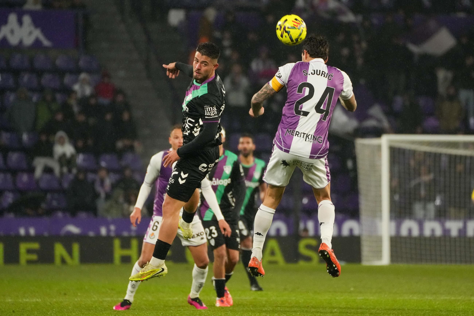 El Real Valladolid-Málaga CF, en fotos
