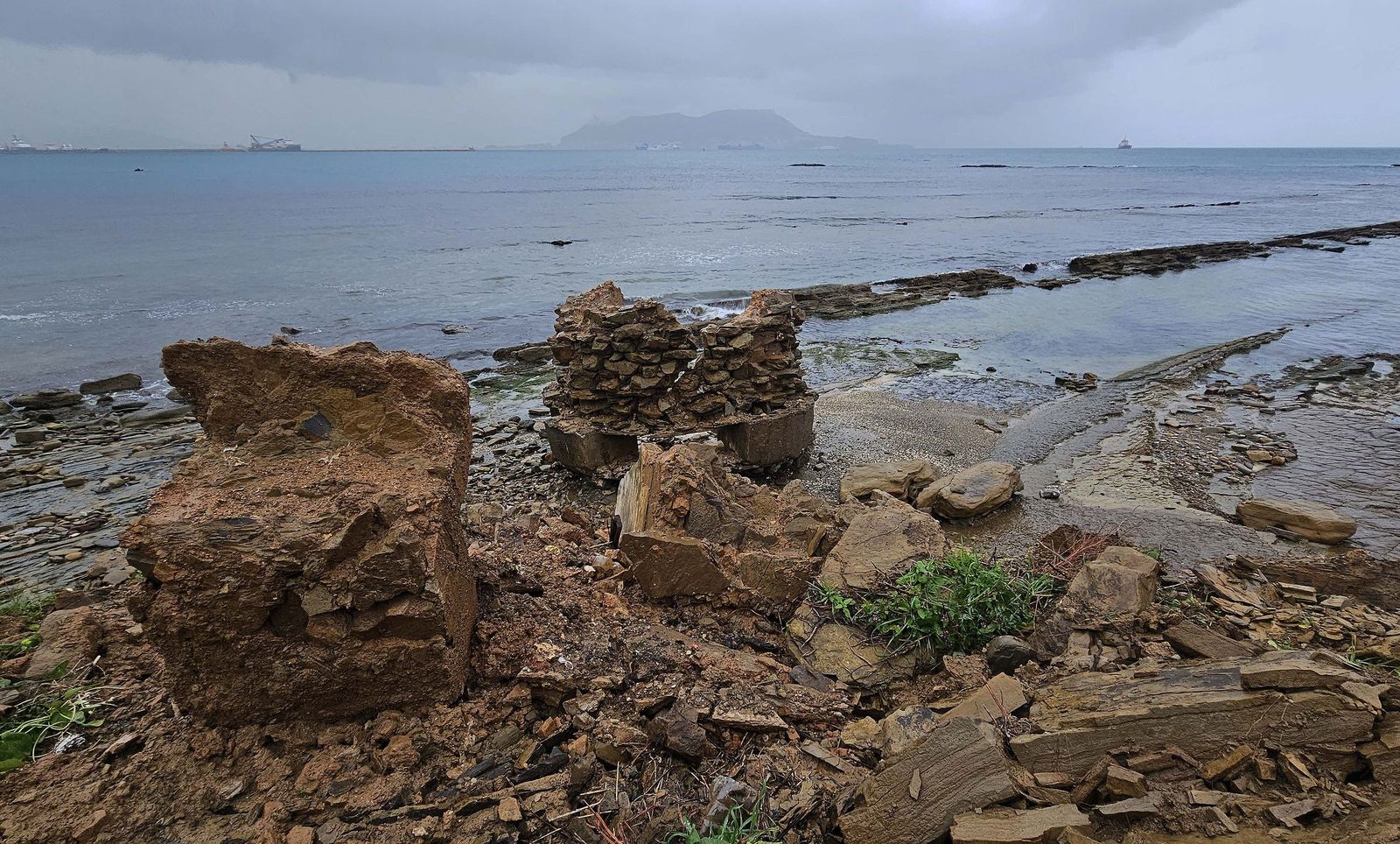 Fotos de los efectos de la borrasca Leonardo en Algeciras