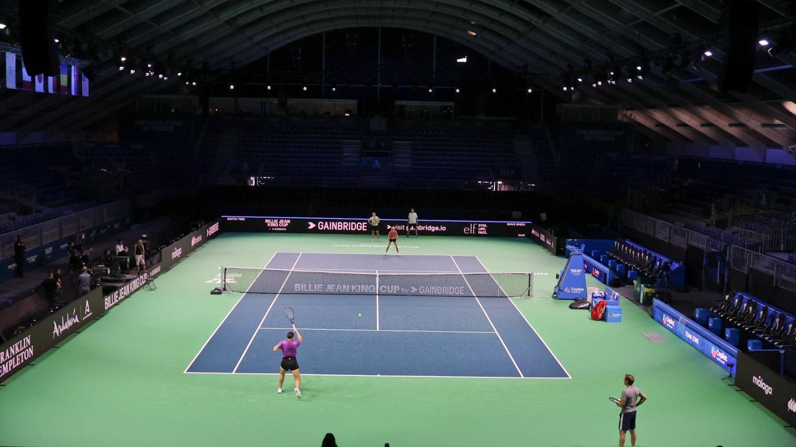 Así es la espectacular ciudad del tenis construida para la Copa Davis y la Billie Jean King Cup