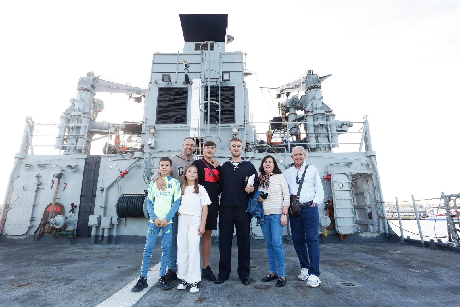 Fotos de la jornada de puertas abiertas del patrullero 'Vigía' en el Puerto de Algeciras