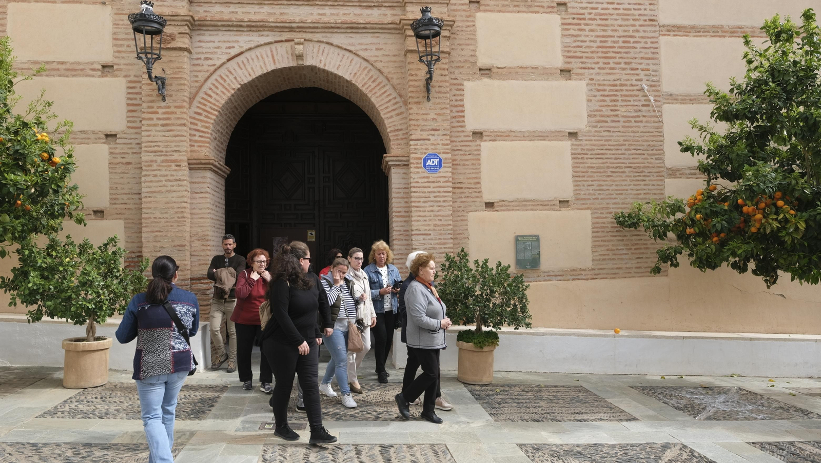 Funeral del crimen vicario de las dos niñas, en Abla