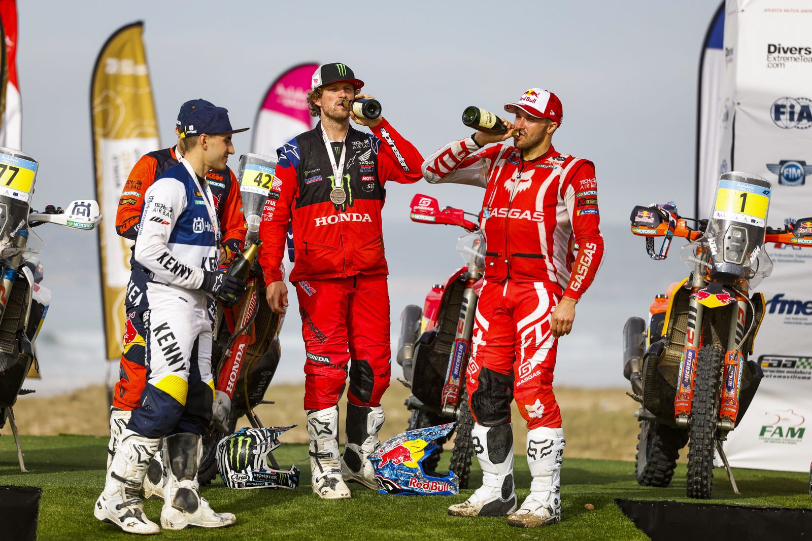 Andalucía Rally: las imágenes del 'Dakar' por tierras andaluzas