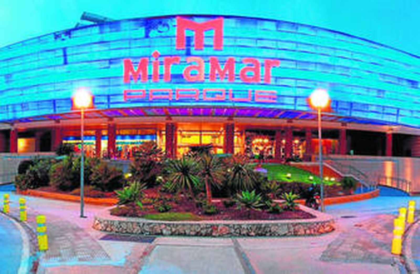 El centro comercial Miramar de Fuengirola.