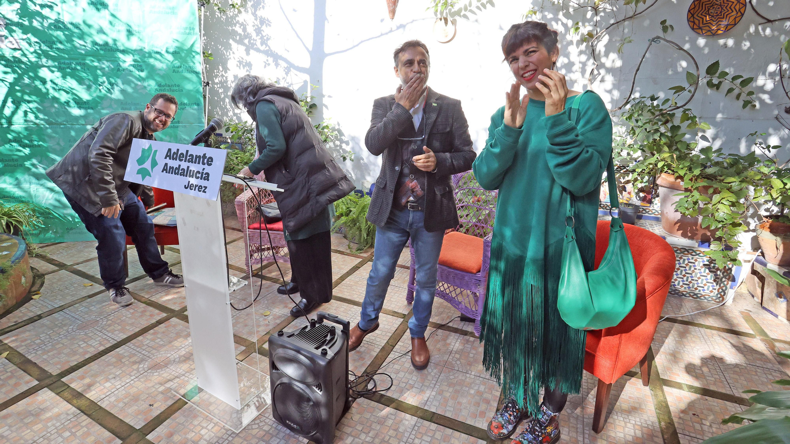 Presentación de Carlos Fernández, candidato de Adelante Andalucía a la alcaldía de Jerez