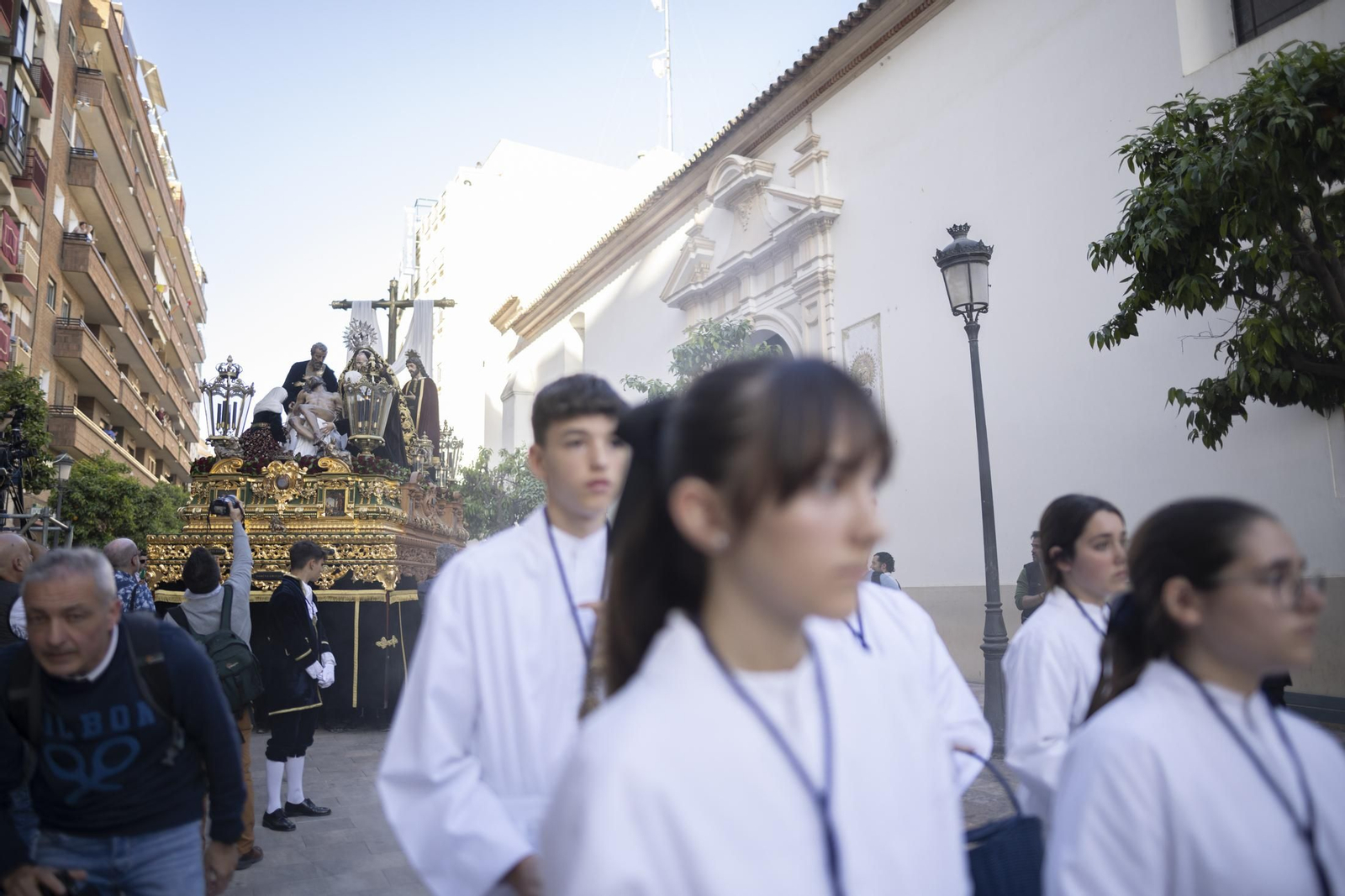 Miércoles Santo: Hermandad de la Santa Cruz de Huelva, en imágenes