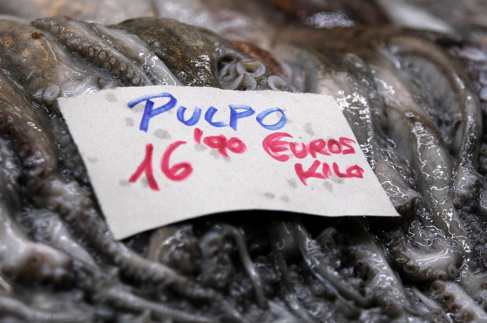 Imágenes del ambiente en el Mercado del Carmen de Huelva