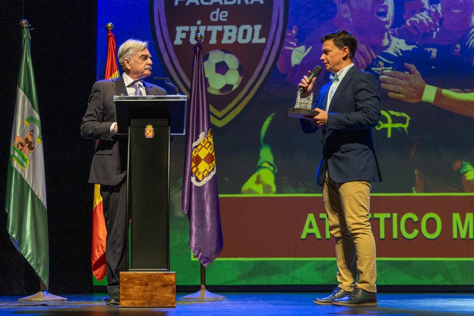 La VI edición de los Premios Palabra de Fútbol en Jaén, en imágenes