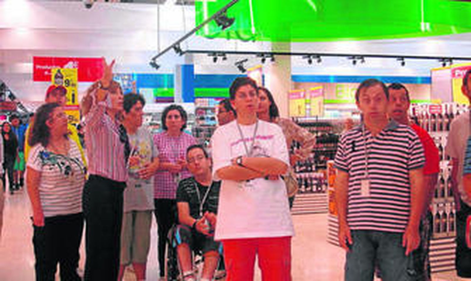 Verdiblanca en Carrefour