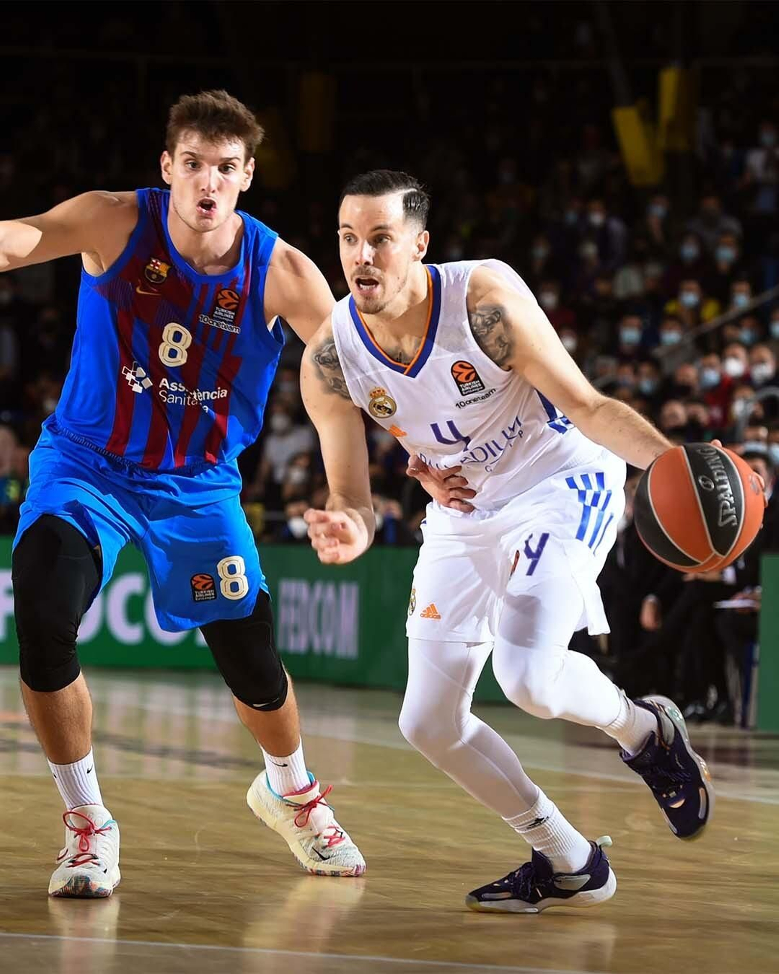 Heurtel, ante Sergi Martínez.