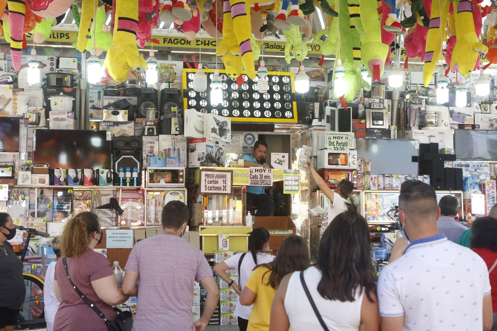Las imágenes de un sábado de 'Feria' especial en El Arenal