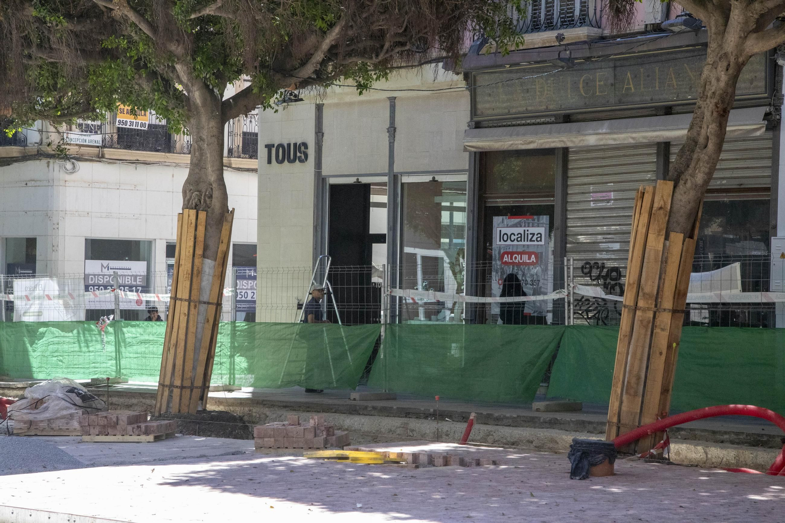 Las imágenes del apagón en Almería