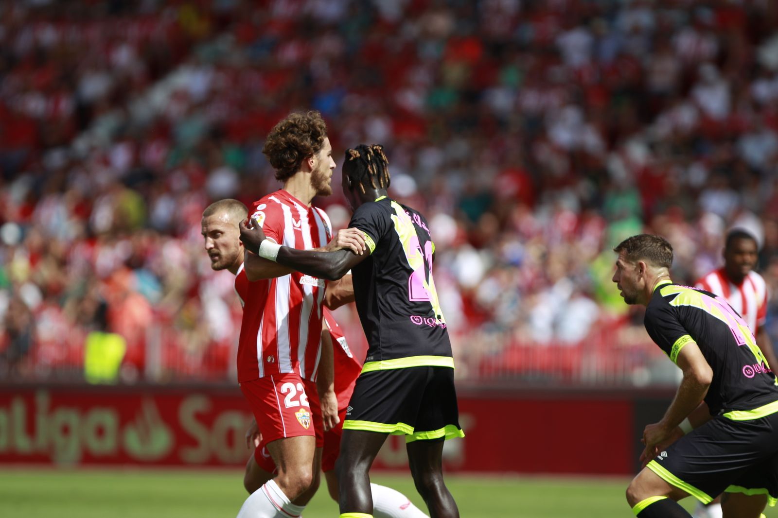 Imágenes de la U.D. Almería-Rayo Vallecano