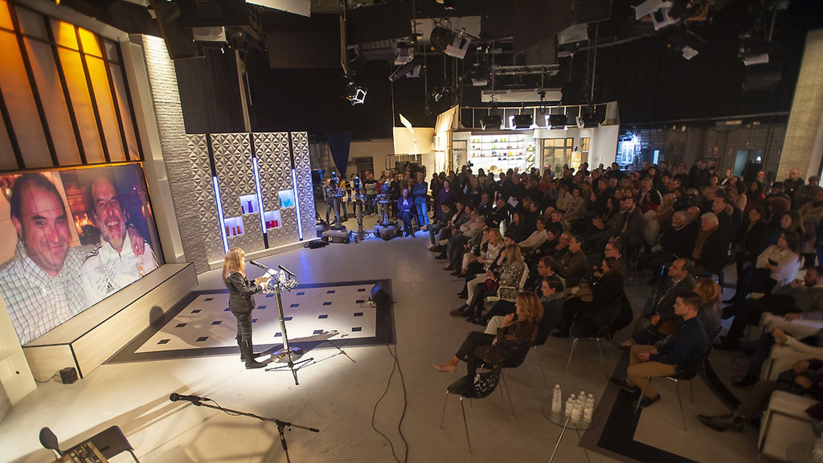 Un momento del homenaje celebrado este viernes