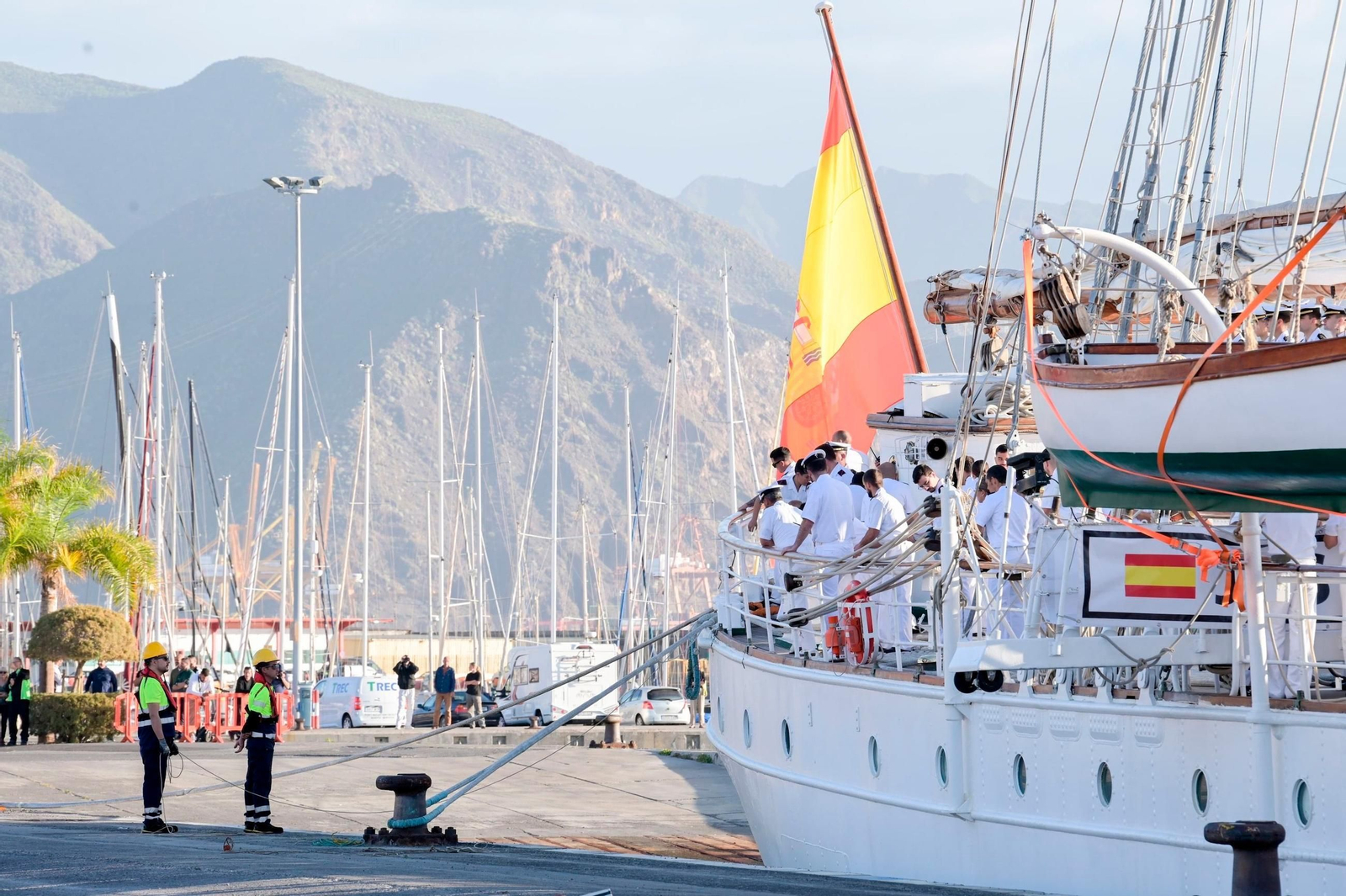 Las imágenes del viaje de la Princesa Leonor en el 'Juan Sebastián de Elcano'